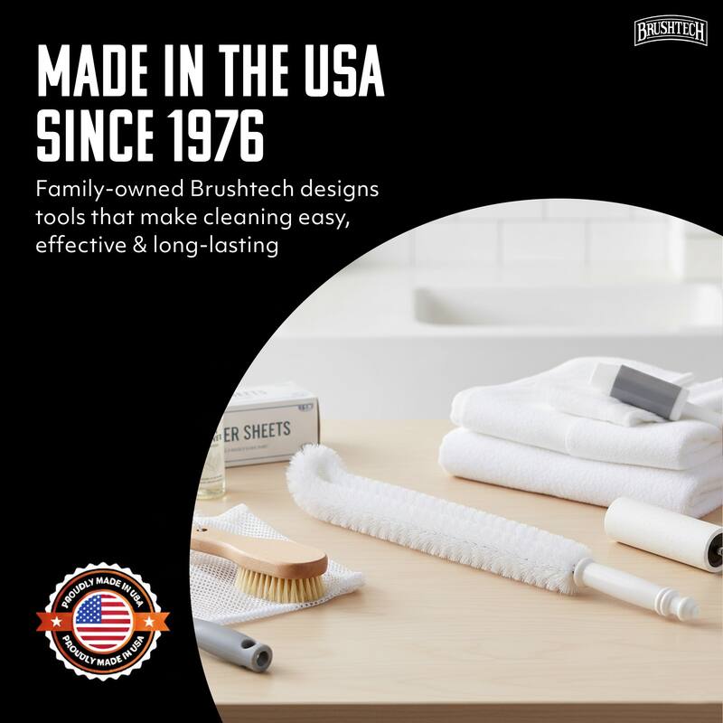 Brushtech Lint Catching Brush For Lower Level Dryer Traps Of Clothes Dryer