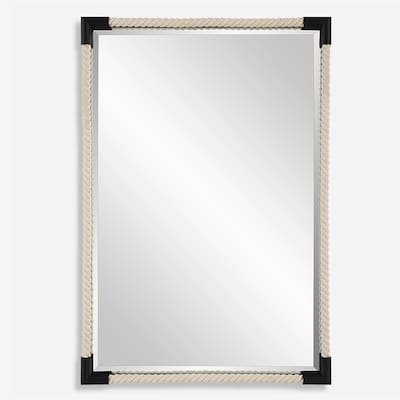 Uttermost Marina Rope Mirror - 23.75"W x 35.5"H x 1.13"D