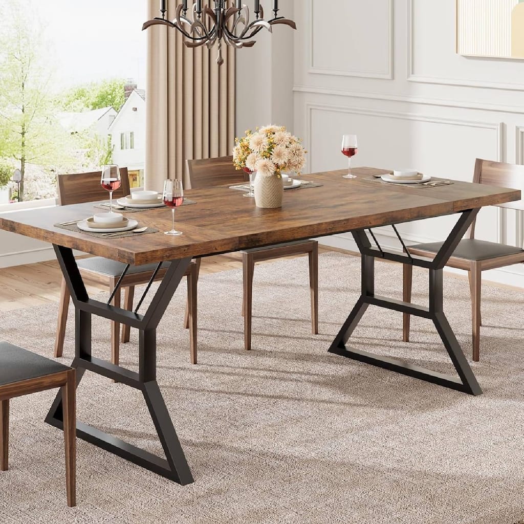 Large Kitchen Dining Room Table for Big Family