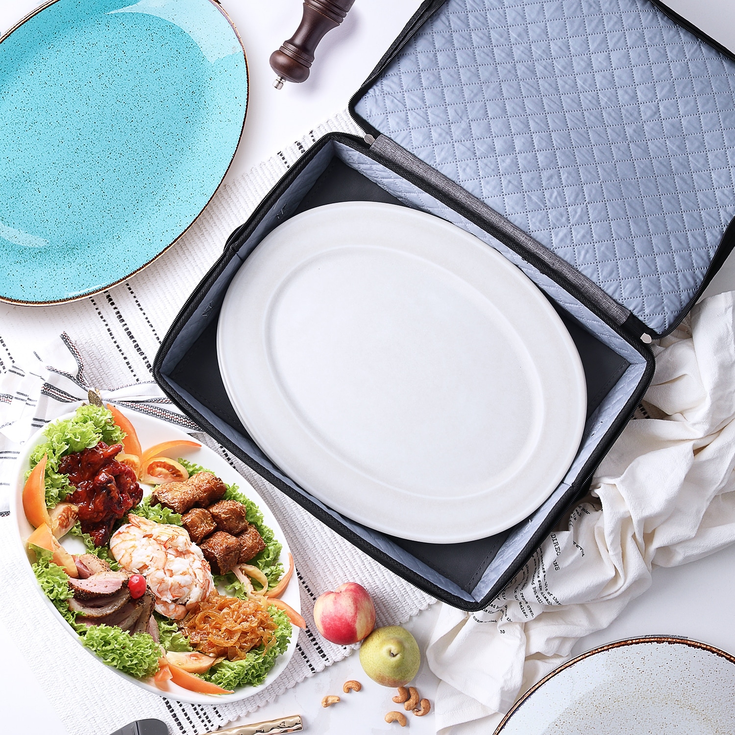 Storage for cheap plates and bowls