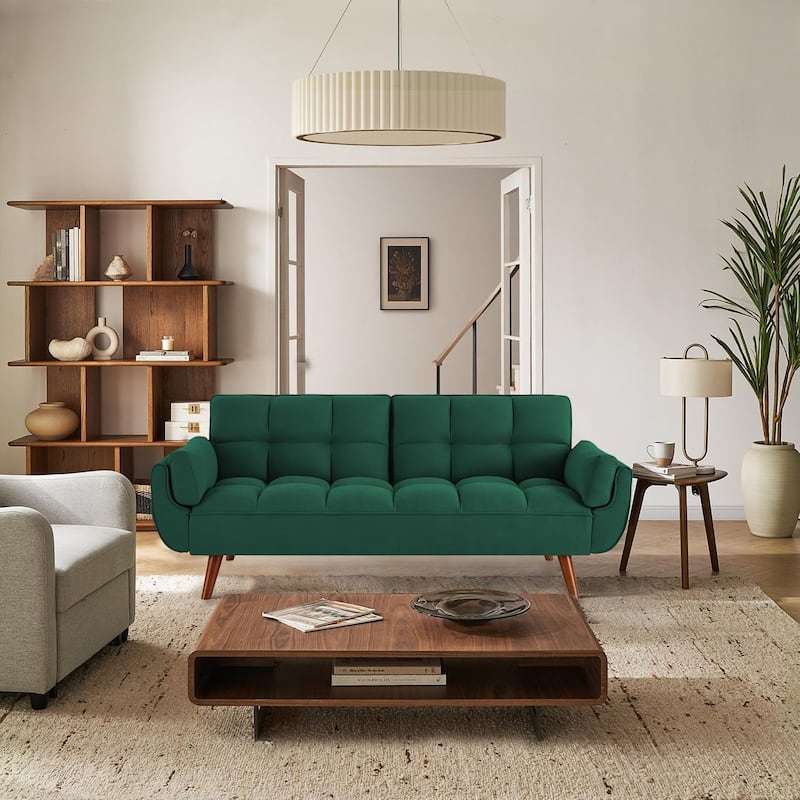 Sofa Couch for Living Room, Loveseat Sofa Futons for Small Space,Bedroom,Apartment,Studio