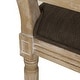 preview thumbnail 31 of 62, Remuda Wood and Cane Upholstered 5 Piece Circular Dining Set by Christopher Knight Home