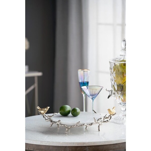 A&B Home Alvada Decorative Marble Tray - Bed Bath & Beyond - 19531532