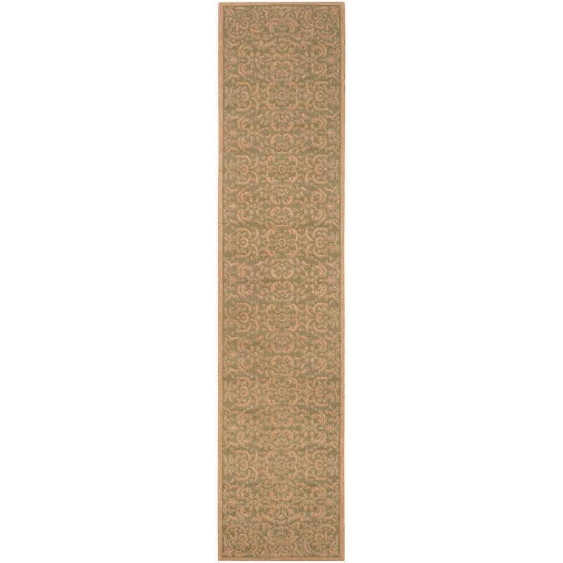 SAFAVIEH, Courtyard Orlanda Indoor/ Outdoor Waterproof Patio Backyard Rug