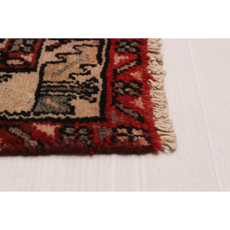 ECARPETGALLERY Hand-knotted Andelz Black Wool Rug - 2'11 x 17'7