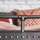 preview thumbnail 7 of 17, Wini Industrial Black 3-Piece Gel Memory Mattress & Metal Bunk Bed Set by Furniture of America