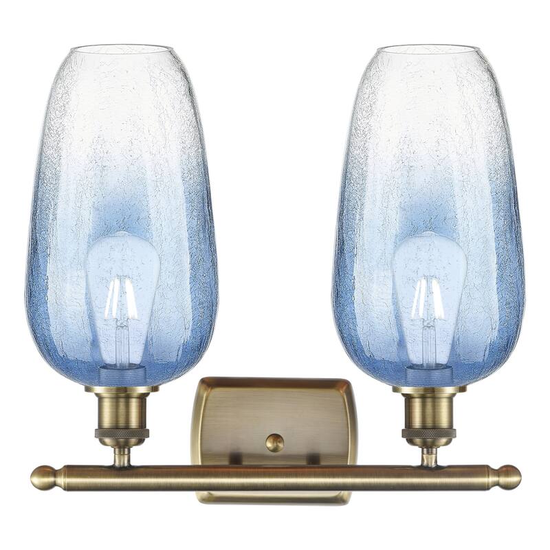 Innovations Lighting Endless Possibilities Ballston - Brookhaven Flute - 2 Light 17" Bath Vanity Light