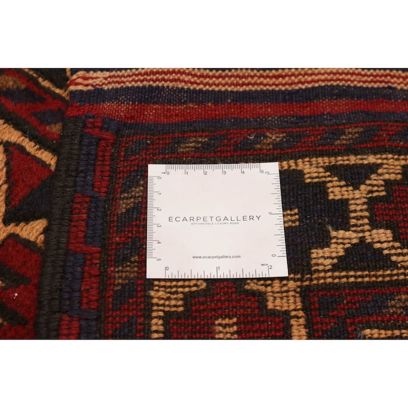 Teimani Red Rug 6'3" x 8'8" - 6'3 x 8'8