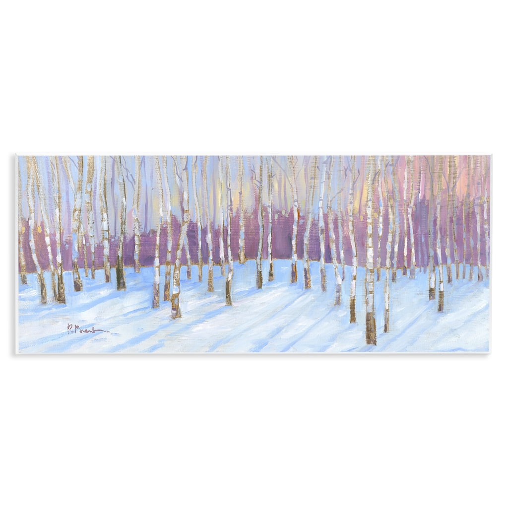 Stupell Niveous Birch Tree Grove Wall Plaque Art Design By Paul Brent