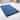 24"x16" - Blue Soft Cozy Plush Chenille Bath Mat Bathroom Rug