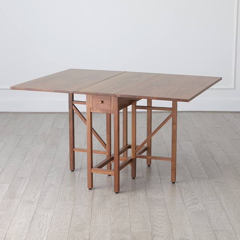 Liam Drop Leaf Table-Walnut
