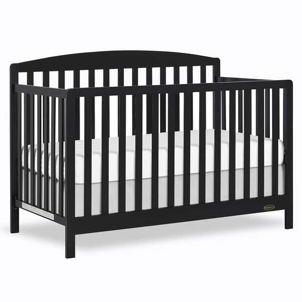 slide 2 of 6, Dream On Me Odelle 5 in 1 Convertible Crib - Matte Black Matte Black
