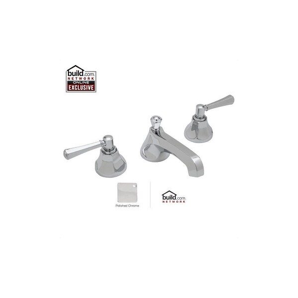 Rohl WE2302LM-2 Wellsford 1.2 GPM Widespread Bathroom Faucet with Pop-Up Drain Assembly