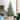Glitzhome 6-15ft Pre-Lit Full Fir Artificial Christmas Tree w/Foot Pedal & Remote Control Simple Setup