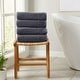 preview thumbnail 128 of 197, Linery & Co. Cotton Diamond Waffle Texture Bath Towels Bath Towel (Pack of 4) - Stone Blue