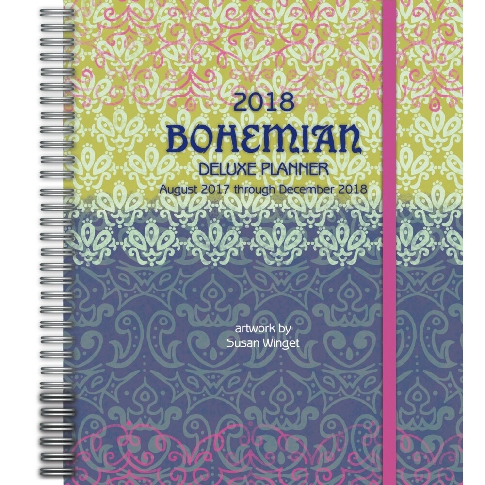 Shop Bohemian Deluxe Planner Monthly Planners By Avalanche