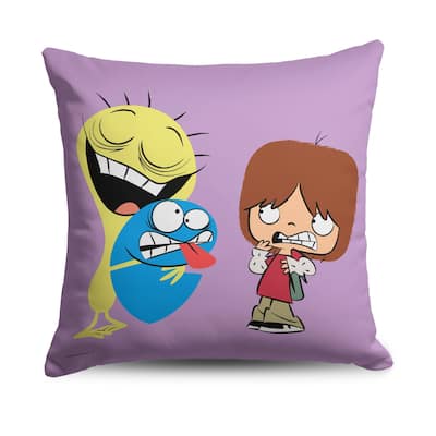 Cartoon Network Foster's Home For Imaginary Friends Bring It In 18 Inch Throw Pillow