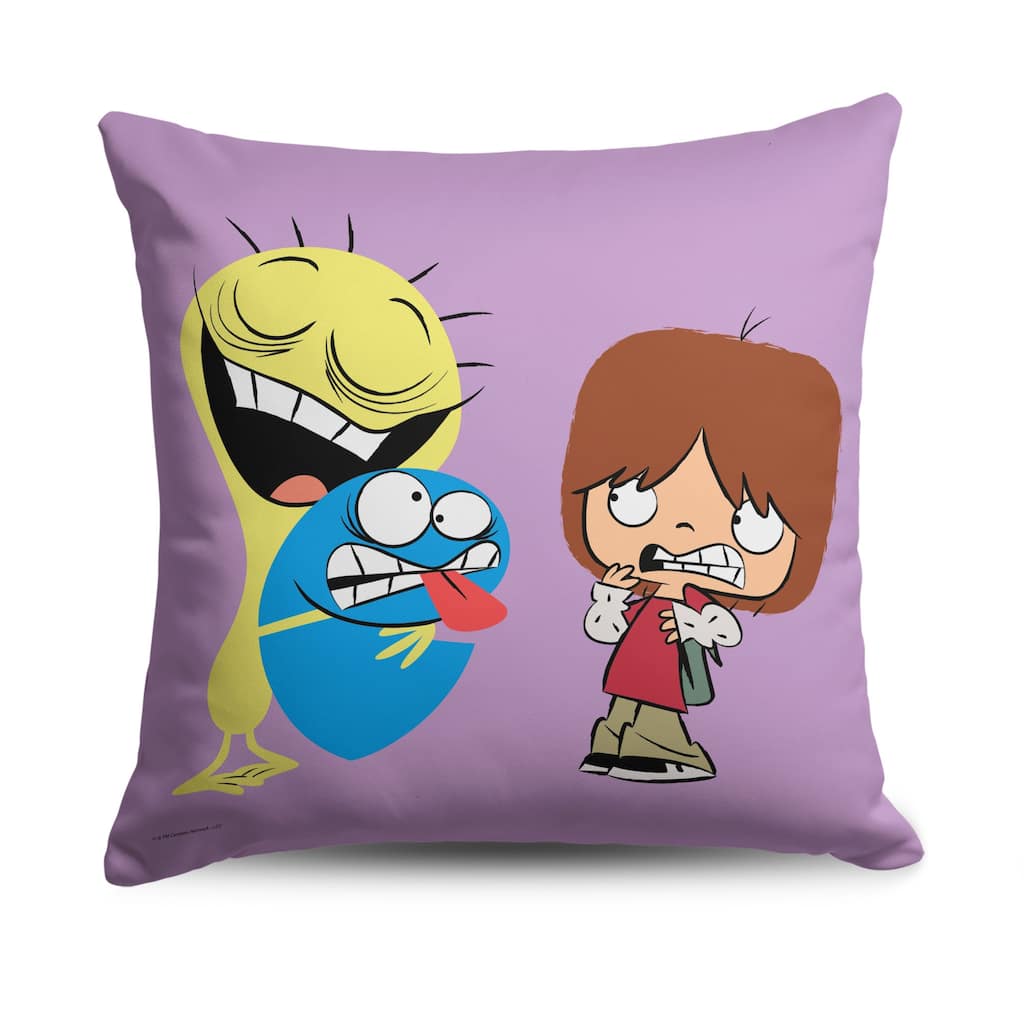 Cartoon Network Foster's Home For Imaginary Friends Bring It In 18 Inch Throw Pillow