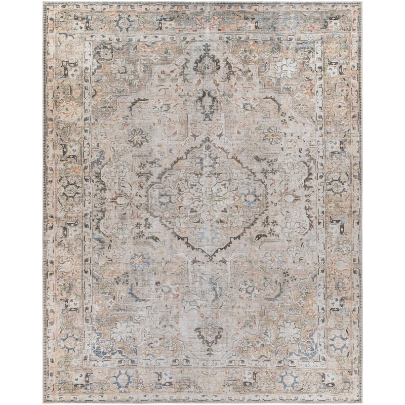 Livabliss Kemer Traditional Washable Area Rug