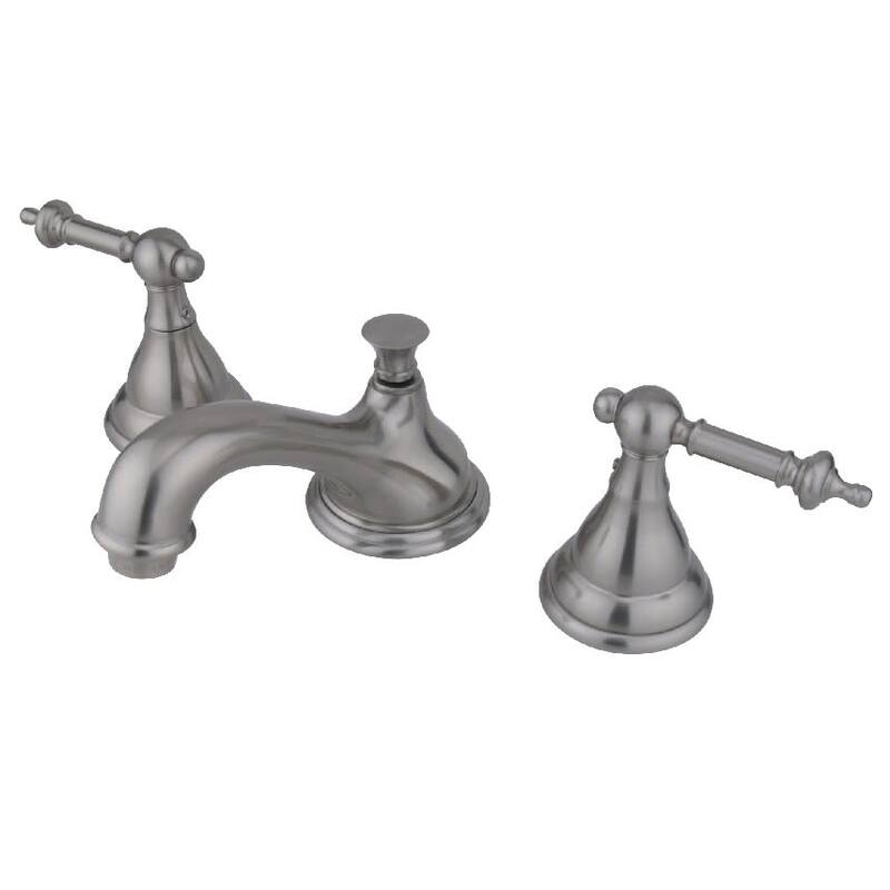 Kingston Brass 1.2 GPM Widespread Bathroom Faucet with Pop-Up Drain