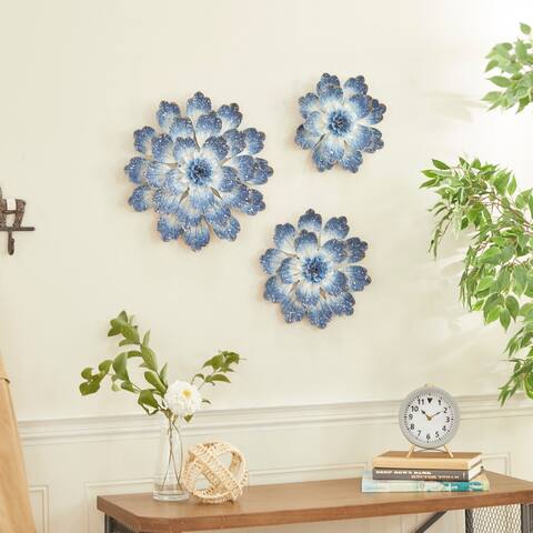 Blue Iron Coastal Wall Decor (Set of 3)