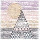 preview thumbnail 8 of 12, SAFAVIEH Carousel Kids Zheng Boho Rug 3' Square - Grey/Pink