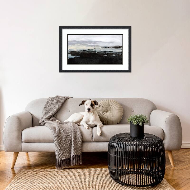 Silence Is Bliss by Julia Contacessi Wood Framed Wall Art Print