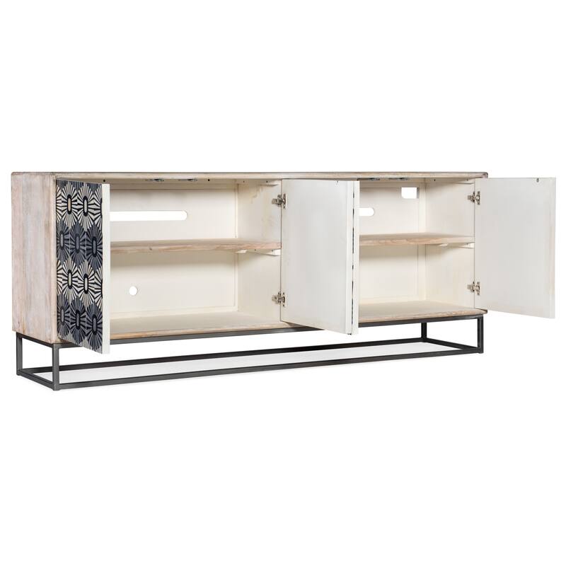 Hooker Furniture 628-85111 Melange 80" Wide Mango Wood Accent Cabinet