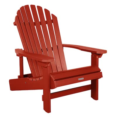 HIGHWOOD King-Size Folding and Reclining Adirondack Chair