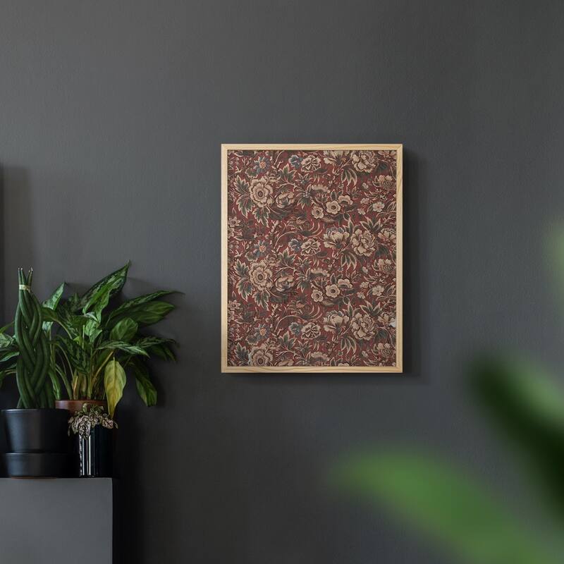 Vintage Abstract Print LXXVI -Framed Print