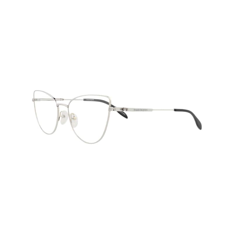 Alexander McQueen Cat Eye-Frame Metal Optical Frames