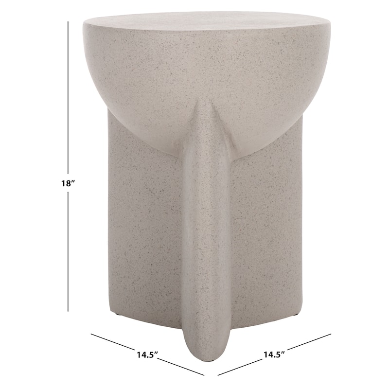 SAFAVIEH Vidette Accent Table (Fully Assembled) - 15"W x 15"D x 18"H