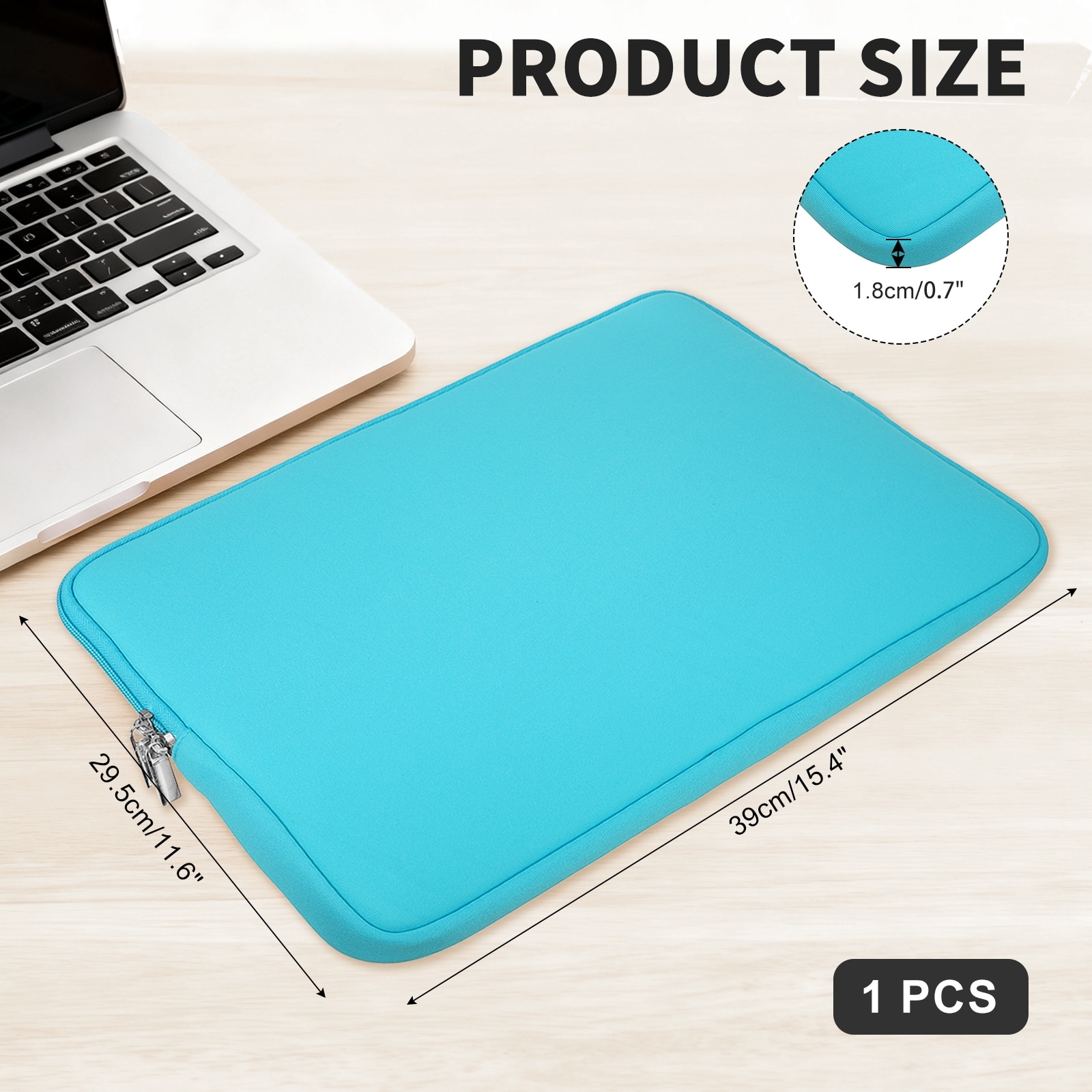 Laptop Case Polyester Sleeve Carrying Bag Shockproof Protective Cover