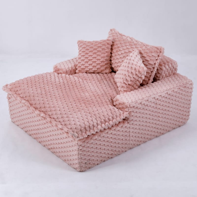 Oversized Single Sofa Chair Extra Wide Reclining Accent Chair Chaise Lounges