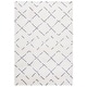 preview thumbnail 28 of 154, SAFAVIEH Arizona Shag Nevada 1.2-inch Thick Rug 4' x 6' - Ivory/Grey