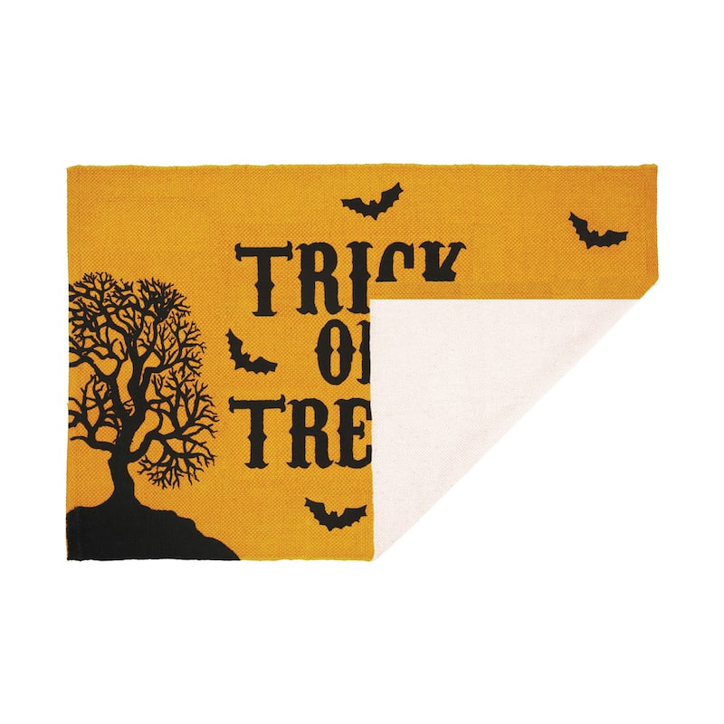 Trick Or Treat Dhurrie Mat