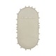 preview thumbnail 5 of 5, Bubbles Ivory Large Oval Wall Mirror - N/A