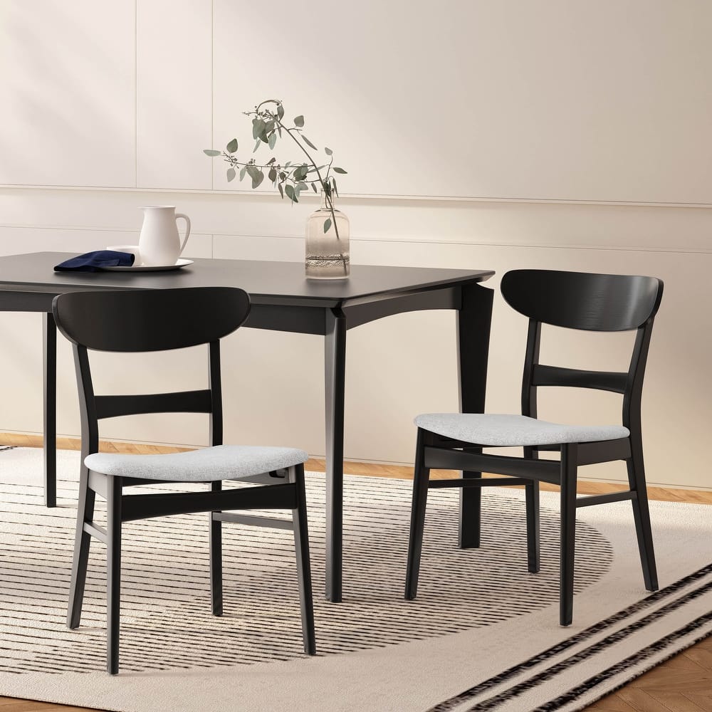 Idalia Mid-Century Modern Dining Chairs (Set of 2) by Christopher Knight Home - N/A