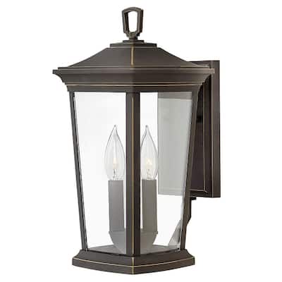 Hinkley Lighting Bromley 2 Light 16" Tall Outdoor Wall Sconce with LED