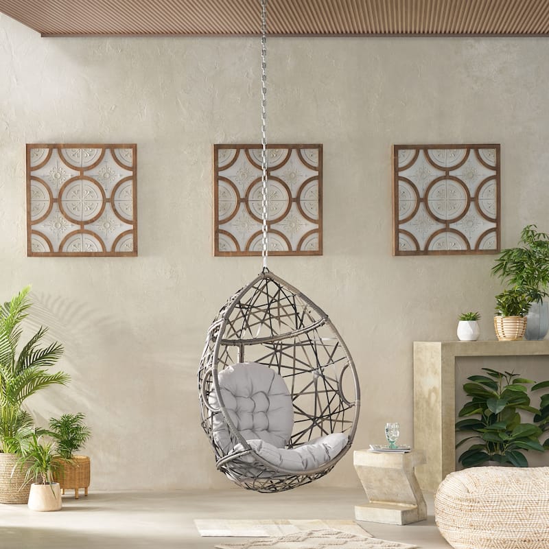 Baja Hanging Chair by Christopher Knight Home - 400 lb limit