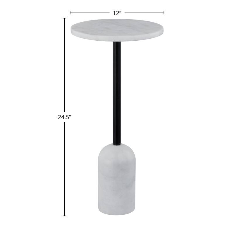 Sonny End Table, Marble