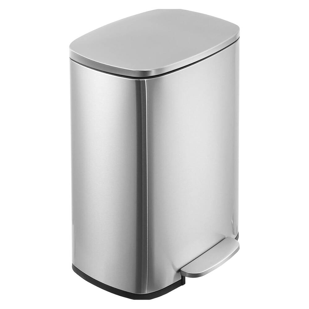 13.2 Gallon Trash Can, 50L High-Capacity for Home Kitchen Bathroom Bedroom Office