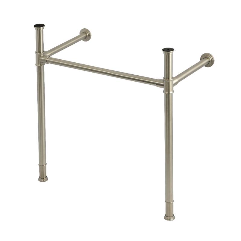 Kingston Brass Fauceture Stainless Steel Console Sink Legs - Brushed Nickel