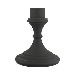 Textured Black Pier Mount Adapter - Textured Blak Pier