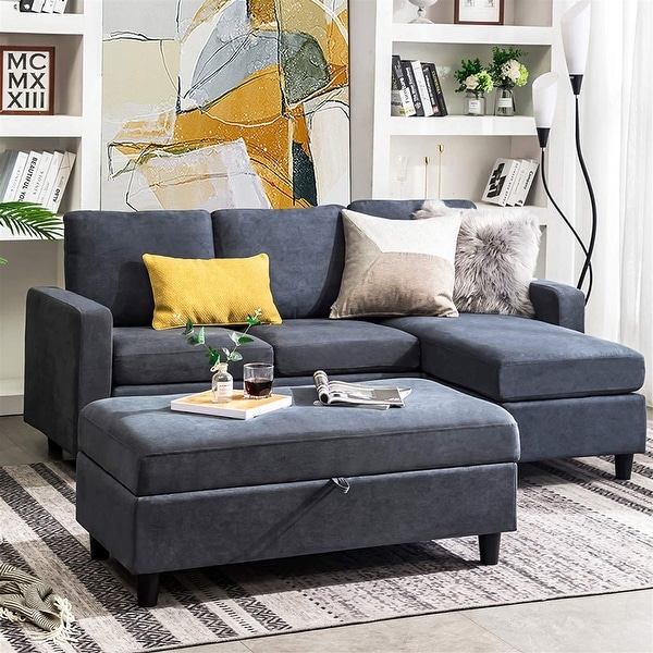 Apartment sectional online sofa with chaise