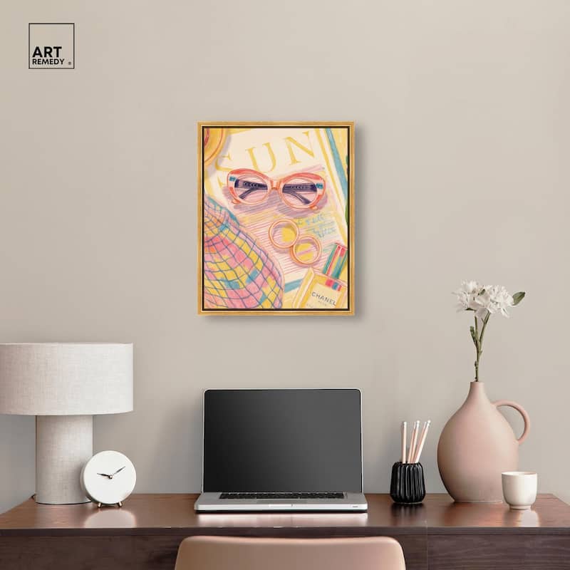 Summer glam Canvas by Art Remedy