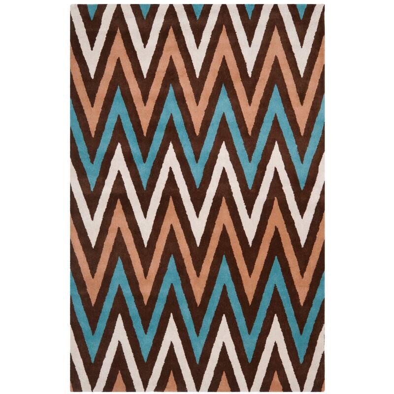 SAFAVIEH Handmade Chatham Klasina Modern Moroccan Wool Rug