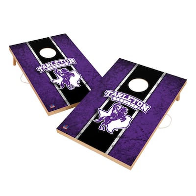 Vintage Tarleton State University Texans Regulation 2x4 Cornhole Set