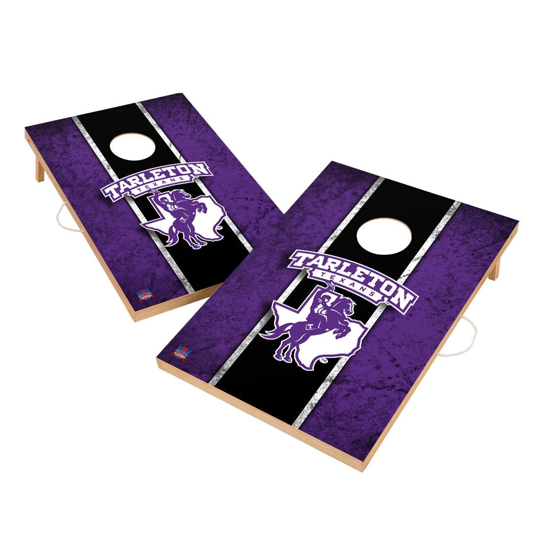 Vintage Tarleton State University Texans Regulation 2x4 Cornhole Set