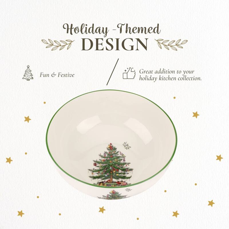 Spode Christmas Tree Round Bowl